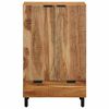 vidaXL Haut Armoire Naturel 60 x 33,5 x 100 cm Bois d'Acacia Massif