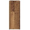 vidaXL Porte-parapluie Bois ancien 25 x 24,5 x 64 cm Bois d'ing&eacute;nierie