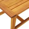 vidaXL Table d'appoint Marron Bois d'acacia massif