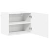 vidaXL Armoire de cuisine 2 pcs Blanc brillant 50 x 31 x 40 cm