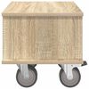 vidaXL Meuble TV Ch&ecirc;ne Sonoma 37 x 35 x 35 cm Bois d'ing&eacute;nierie