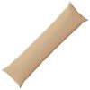 vidaXL Housse de coussin HEERLEN Cr&egrave;me 40 x 145 cm Tissu