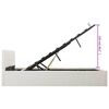 vidaXL Cadre de lit avec rangement hydraulique 180x200 cm similicuir