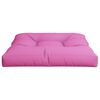 vidaXL Coussin de palette Rose 80x80x12 cm tissu