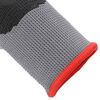 vidaXL Gants de Travail 24 pcs Gris et Noir 7 / S Polyester