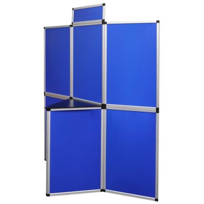 Panneaux d'exposition affichage modulable bleus 180 x 200