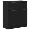 vidaXL Buffet Ch&ecirc;ne noir 60 x 30 x 70 cm Bois d'ing&eacute;nierie