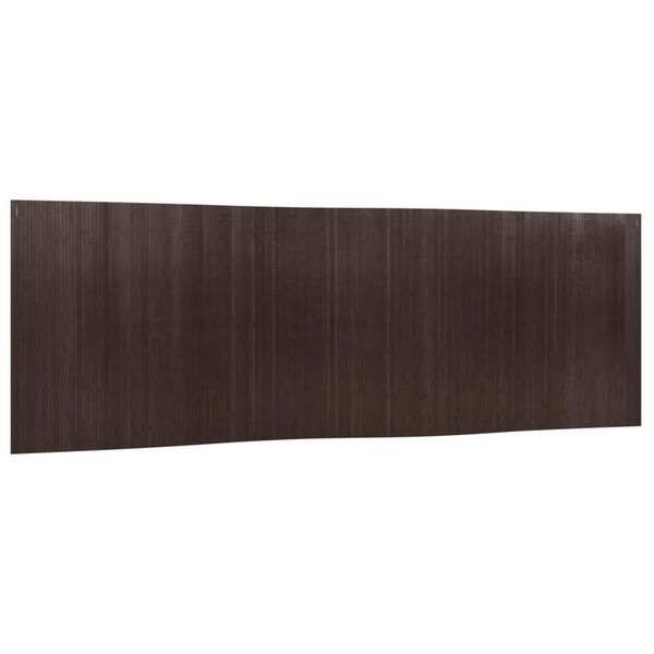 vidaXL Cloison de s&eacute;paration marron fonc&eacute; 165x600 cm bambou