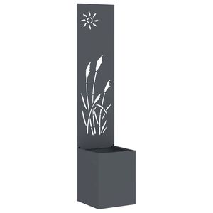 vidaXL &Eacute;cran de confidentialit&eacute; de jardin Anthracite 32 x 150 cm