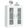 vidaXL Armoire murale suspendue Blanc 69,5x34x90 cm