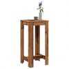 vidaXL Table de bar vieux bois 51x50x103,5 cm bois d'ing&eacute;nierie