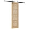 vidaXL Porte coulissante ORKDAL 61 x 198,5 cm Bois de pin massif
