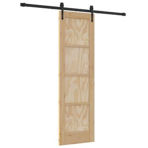 vidaXL Porte coulissante ORKDAL 61 x 198,5 cm Bois de pin massif