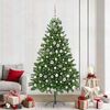 vidaXL Sapin de No&euml;l avec 300 LED avec support Vert 210 cm PE