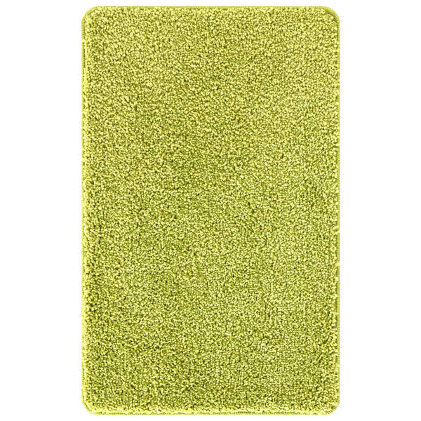 vidaXL Ensemble de tapis de bain antid&eacute;rapants 2 pcs Vert PP