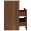 vidaXL Tables de chevet 2 pcs Chêne marron 50x32x60 cm