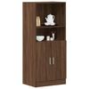 vidaXL Armoire de cuisine ch&ecirc;ne marron 57x41,5x131,5cm bois ing&eacute;nierie