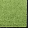 vidaXL Tapis d'entr&eacute;e Autre Vert et Noir 120 x 300 cm Polyamide et PVC