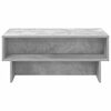 vidaXL Table basse Gris b&eacute;ton 80 x 46 x 35 cm Bois d'ing&eacute;nierie