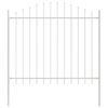 vidaXL Clôture de jardin 6 pcs Blanc 170 x 190 cm