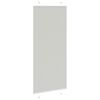 vidaXL Store pliss&eacute; gris clair 100x200cm largeur du tissu 99,4 cm