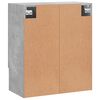 vidaXL Armoire murale gris b&eacute;ton 60x31x70 cm bois d'ing&eacute;nierie