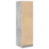 vidaXL Armoire d'apothicaire gris b&eacute;ton 40x41x144,5 cm bois ing&eacute;nierie