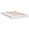 vidaXL Cadre de lit sans matelas blanc 150x200 cm