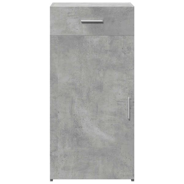 vidaXL Buffet gris b&eacute;ton 45x42,5x93 cm bois d'ing&eacute;nierie