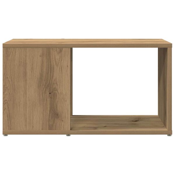 vidaXL Meuble TV ch&ecirc;ne artisanal 60x24x32 cm bois d'ing&eacute;nierie