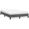 vidaXL Cadre de lit sans matelas gris fonc&eacute; 120x190 cm velours