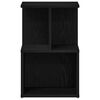 vidaXL Cabinet de chevet Ch&ecirc;ne noir 35 x 35 x 55 cm Bois d'ing&eacute;nierie