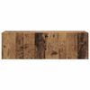 vidaXL Meuble TV mural Bois Ancien 98 x 31 x 29,5 cm Bois d'ing&eacute;nierie