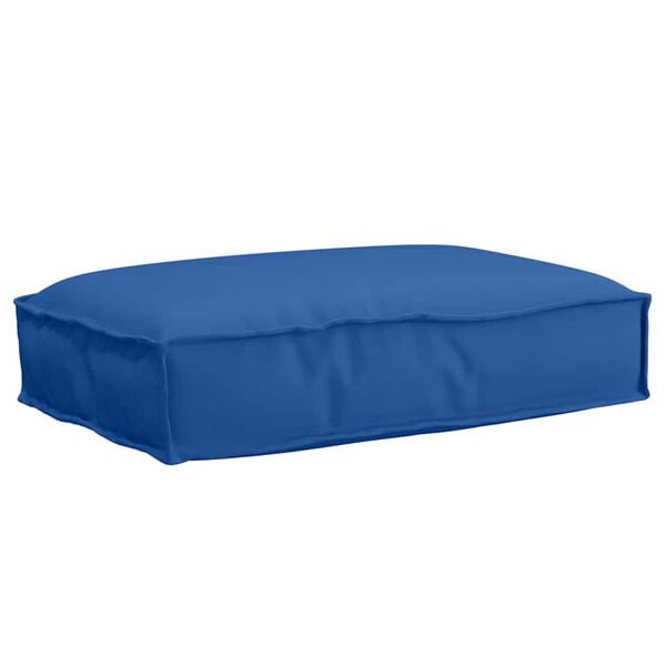 vidaXL Coussin Bleu royal 60 x 40 x 8 cm Tissu Oxford