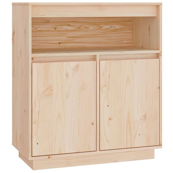 vidaXL Buffet 70x34x80 cm Bois massif de pin
