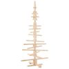 vidaXL Sapin de Noël en bois pour décoration 150 cm Bois de pin massif