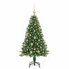 vidaXL Sapin de No&euml;l artificiel Vert 120 cm PVC, Acier et Plastique
