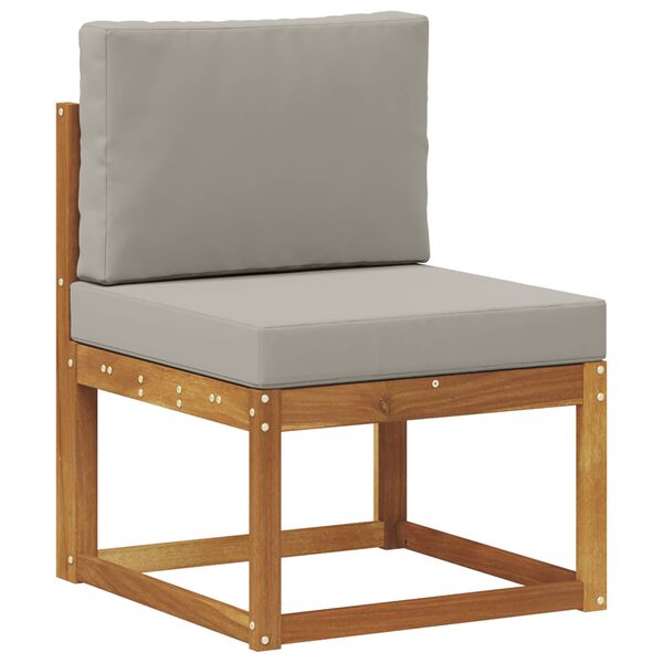 vidaXL Sofa de milieu ext&eacute;rieur Bois d'Acacia Massif