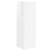 vidaXL Meuble TV mural 30 x 31 x 100 cm Blanc Brillant