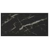 vidaXL Table basse Noir 100x50x35 cm Verre tremp&eacute;