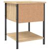 vidaXL Tables de chevet 2 pcs chêne sonoma 34x35,5x45 cm