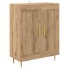 vidaXL Haut Armoire 2 pcs Ch&ecirc;ne artisanal Bois d'ing&eacute;nierie