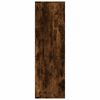 vidaXL Armoire à livres chêne fumé 98x29x97,5 cm