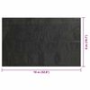 vidaXL Couverture de piscine rectangulaire 1000x600 cm PE Noir