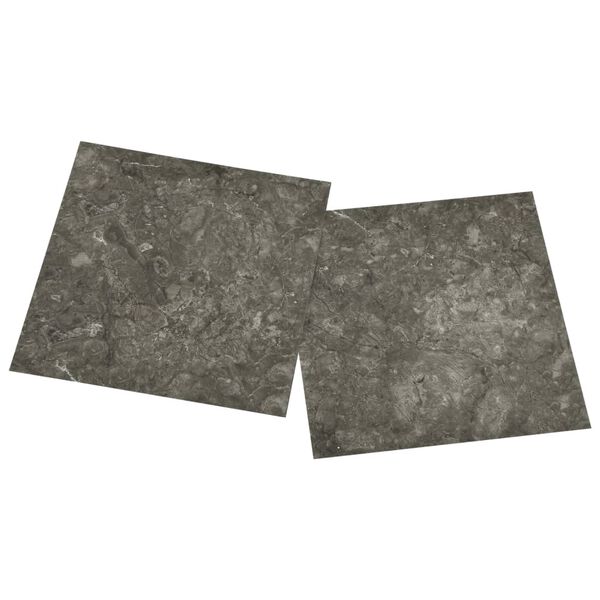 vidaXL Dalles de plancher autoadhésives 20 pcs PVC 1,86 m² gris