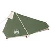 vidaXL Tente de camping tunnel 1 personne vert imperméable