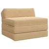 vidaXL Canap&eacute;-lit pliable Gris Vert Clair 200 x 70 x 10 cm