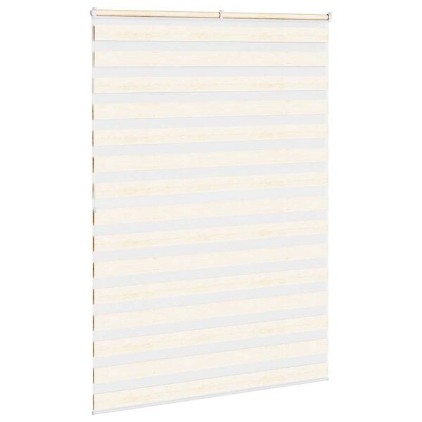 vidaXL Store z&egrave;bre beige marbr&eacute; largeur du tissu 160,9 cm polyester