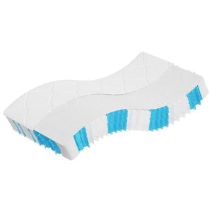 vidaXL Matelas &agrave; ressorts ensach&eacute;s duret&eacute; moyenne 80x200 cm