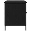 vidaXL Meuble TV Ch&ecirc;ne noir 100 x 40 x 50 cm Bois d'ing&eacute;nierie